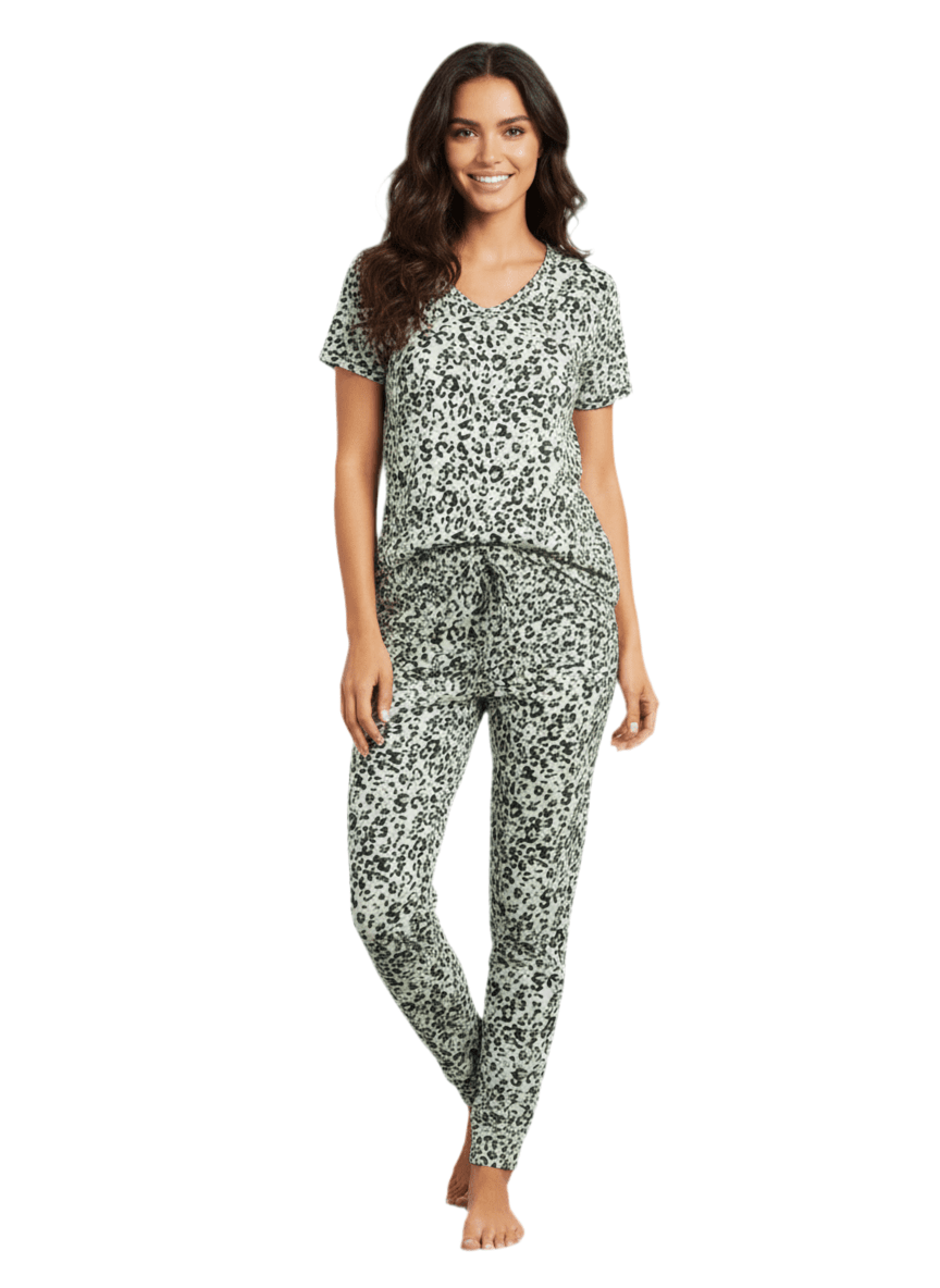 Animal Green Women Pantalón - Reset Loungewear