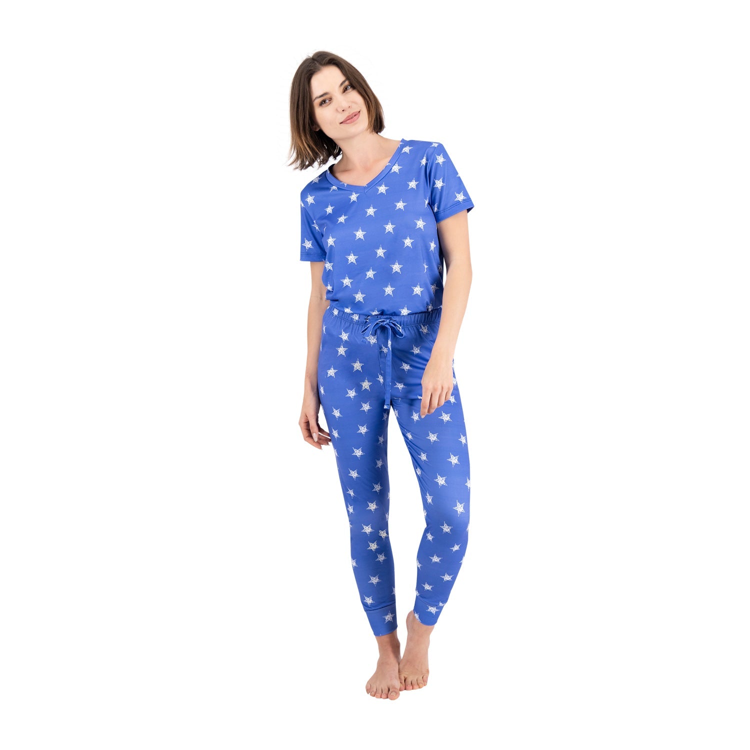 Shine Indigo Women Pantalon Manga Corta - Reset Loungewear