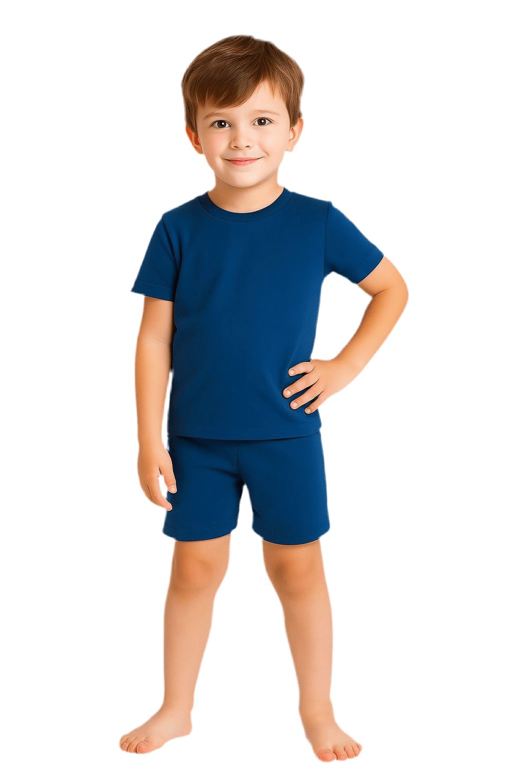 3 Piece Set Kids Cobalt - Reset Loungewear