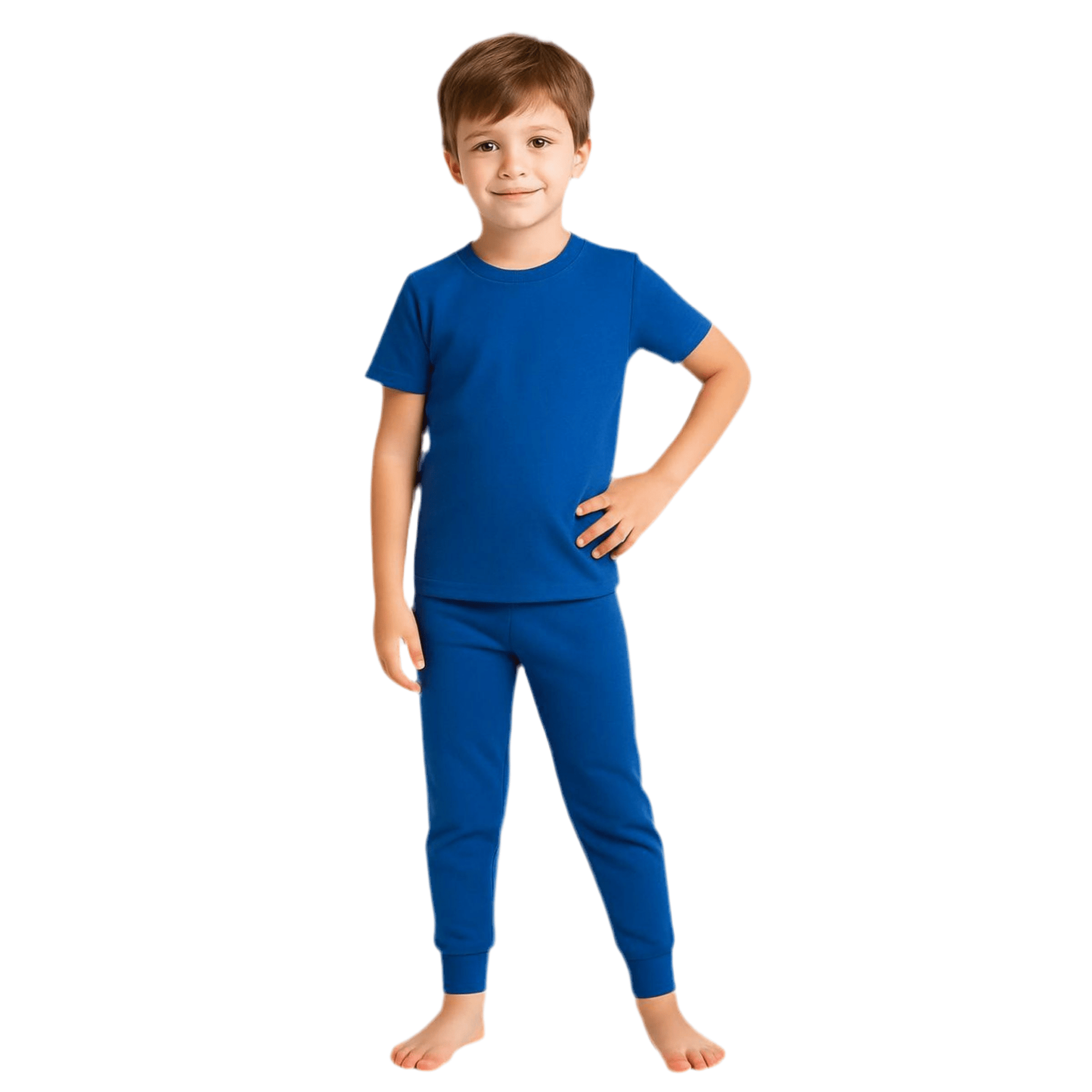 3 Piece Set Kids Cobalt - Reset Loungewear