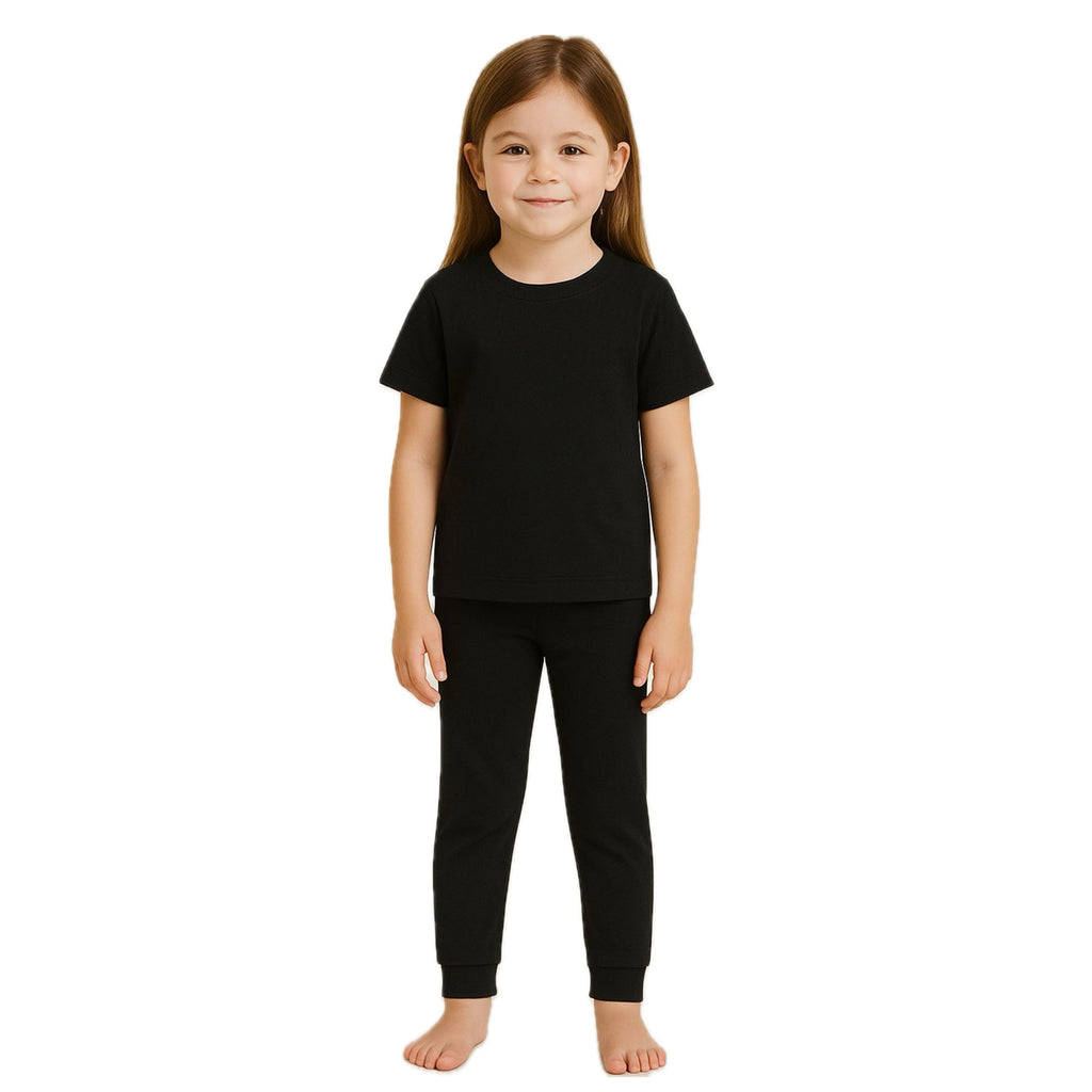 All Black Girls Manga Corta - Reset Loungewear