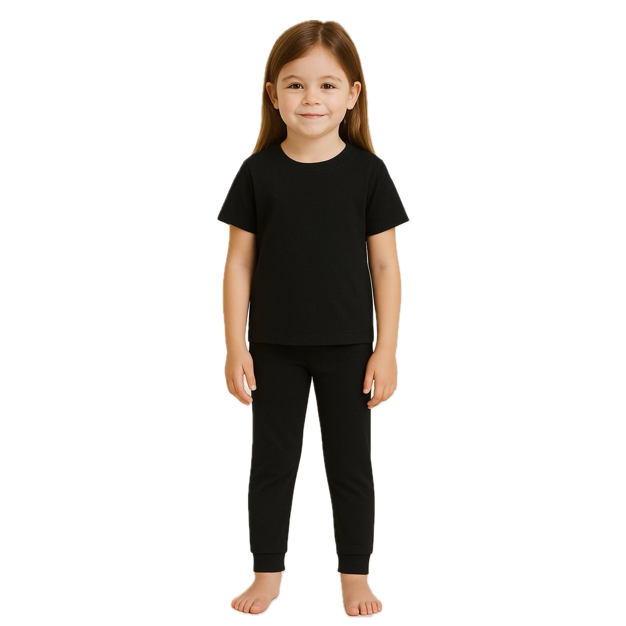 All Black Girls Manga Corta - Reset Loungewear