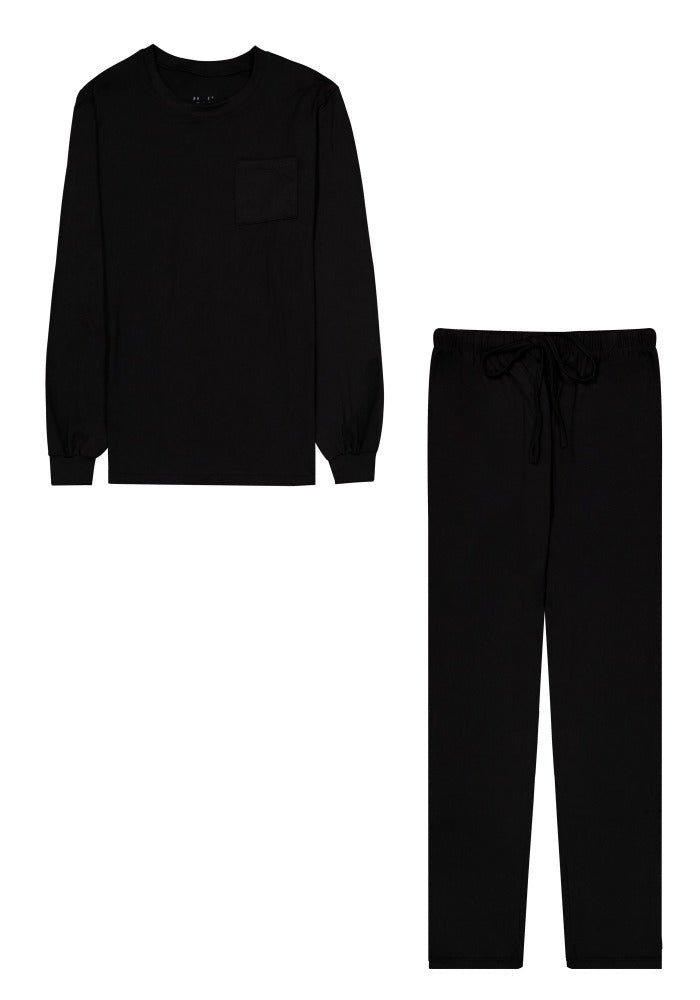 All Black Men Manga Larga - Reset Loungewear