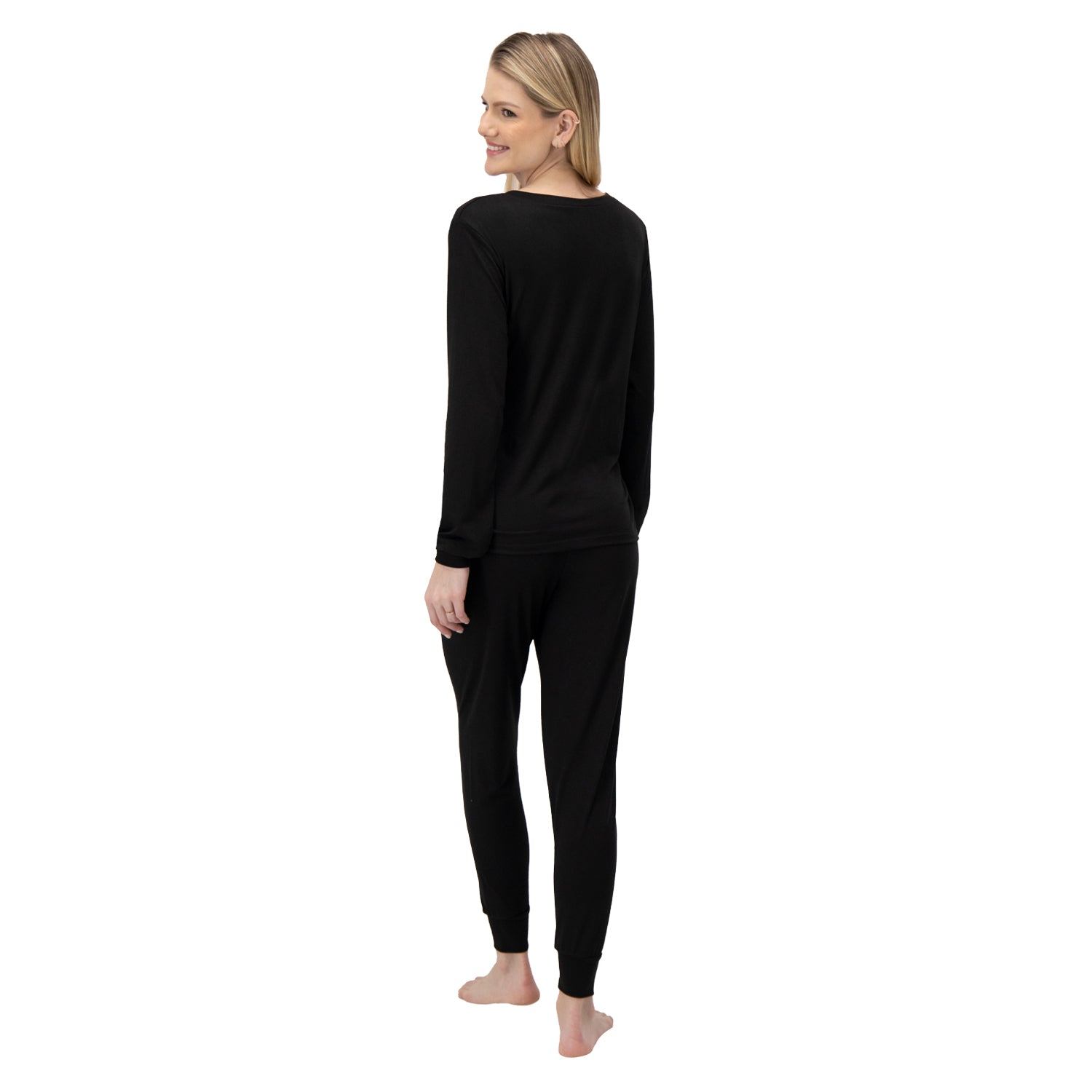 All Black Women Manga Larga - Reset Loungewear