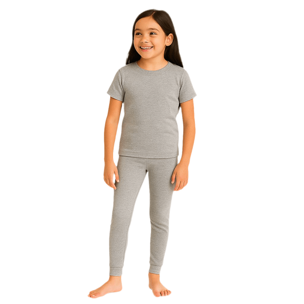 All Gray Girls Manga Corta - Reset Loungewear