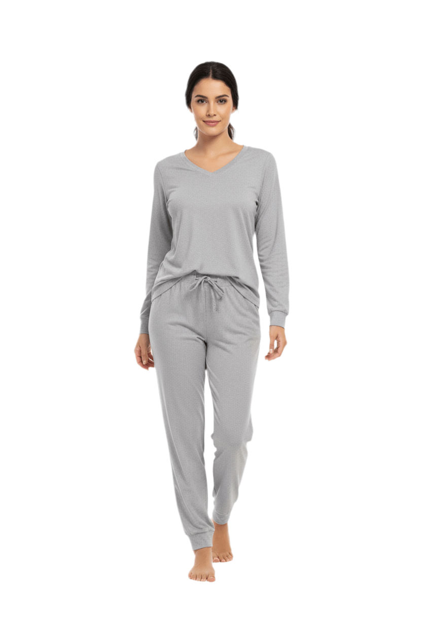 All Gray Women Manga Larga - Reset Loungewear