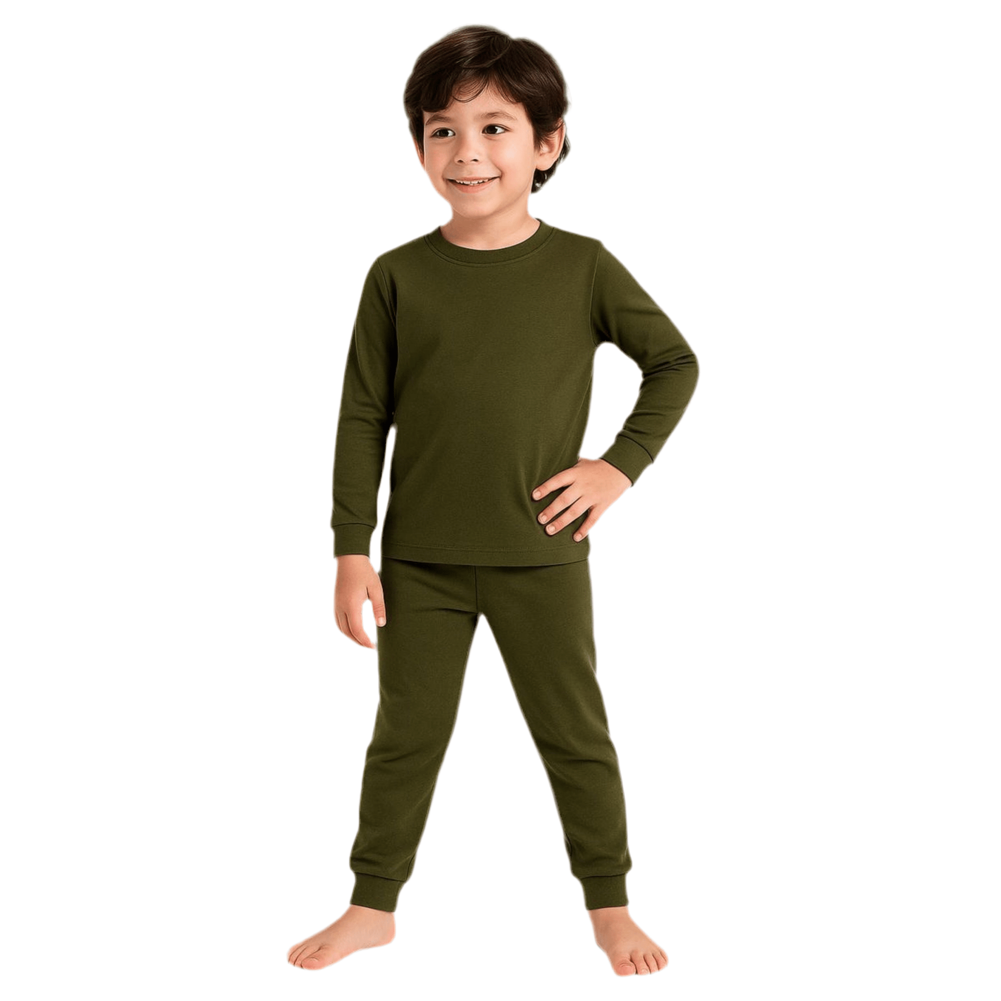 All Olive Boys Manga Larga - Reset Loungewear