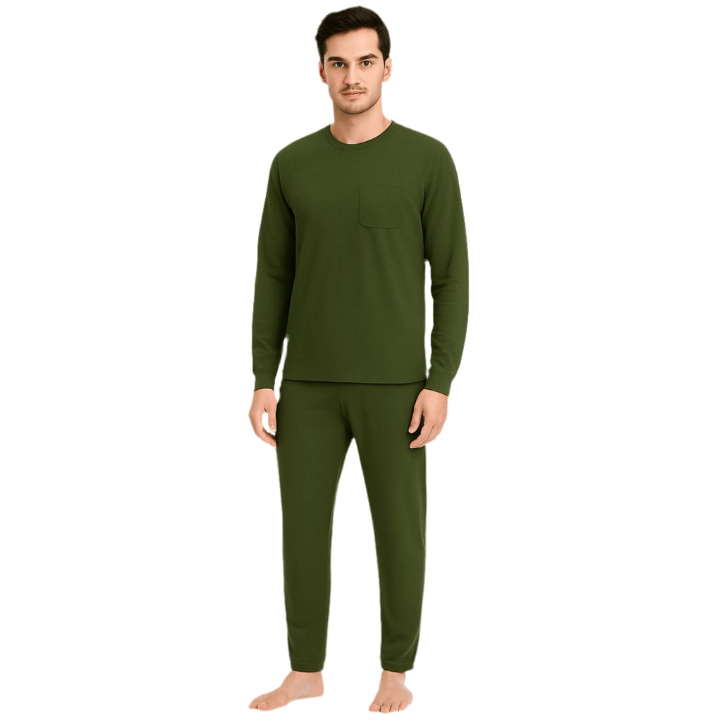 All Olive Men Manga Larga - Reset Loungewear