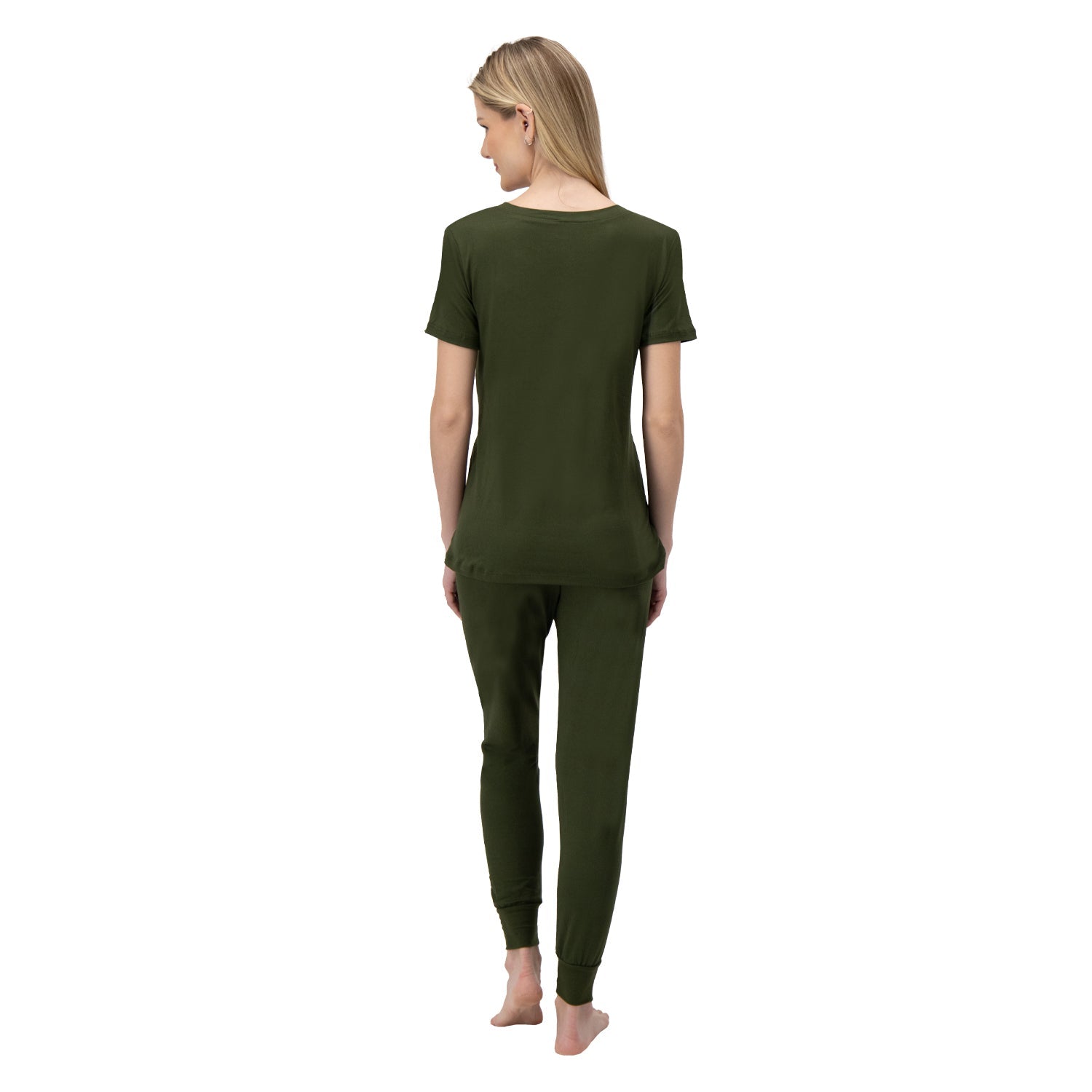 All Olive Women Manga Corta - Reset Loungewear