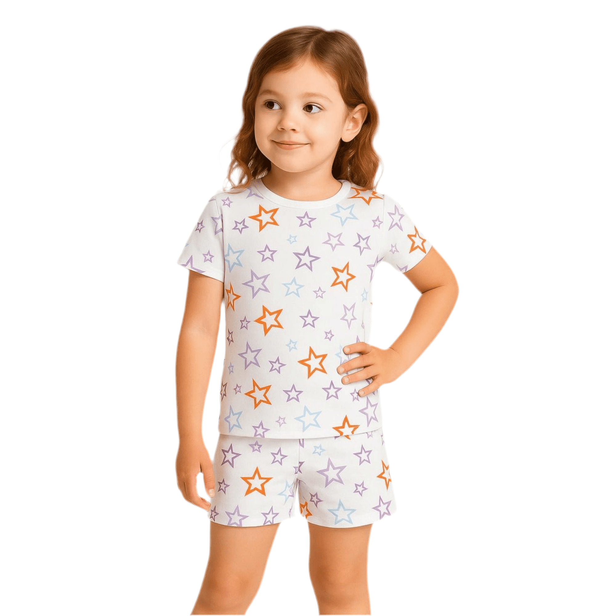 Color Stars Shorts - Reset Loungewear