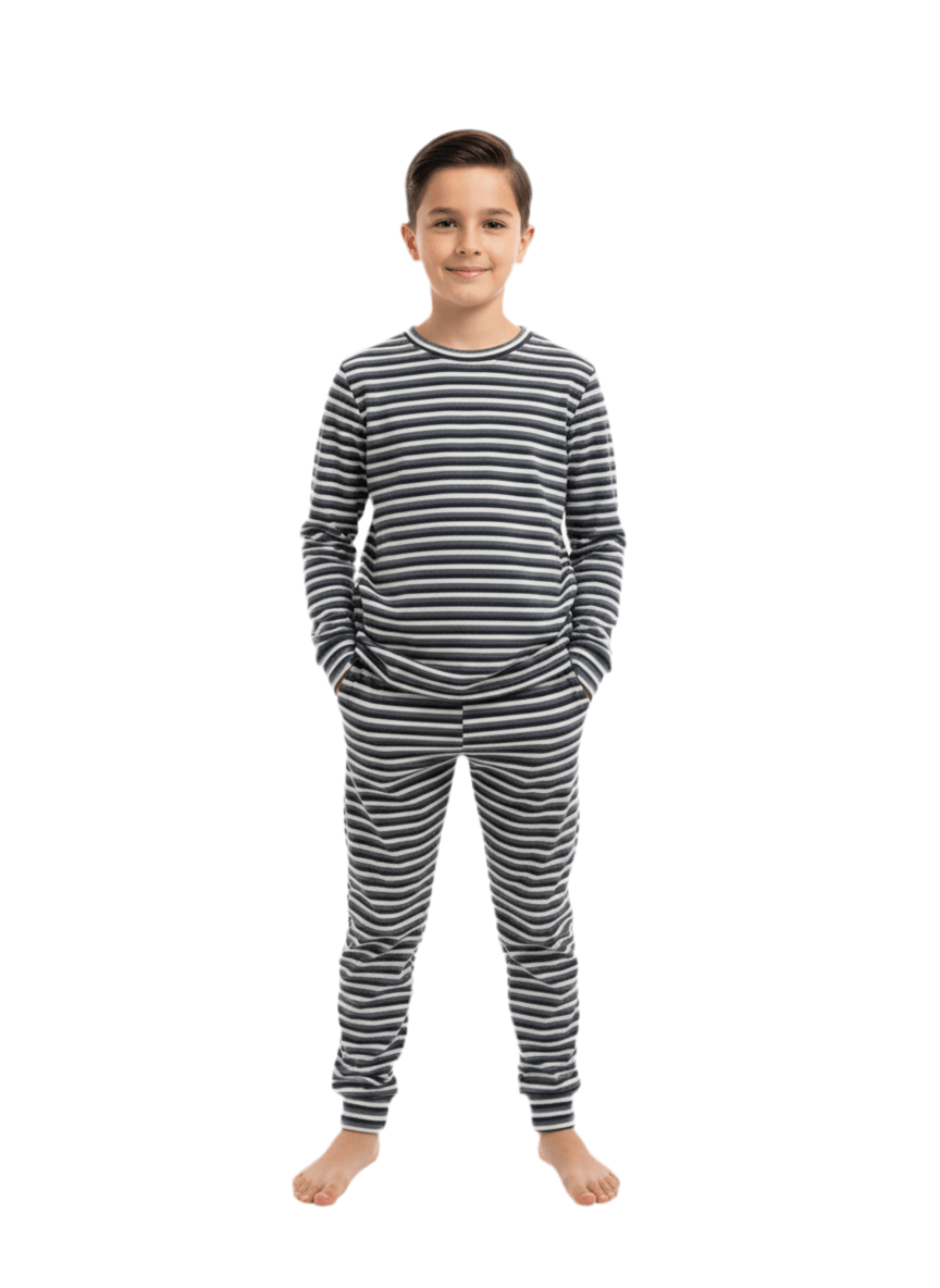 Cozy Stripes Ocean Kids - Reset Loungewear