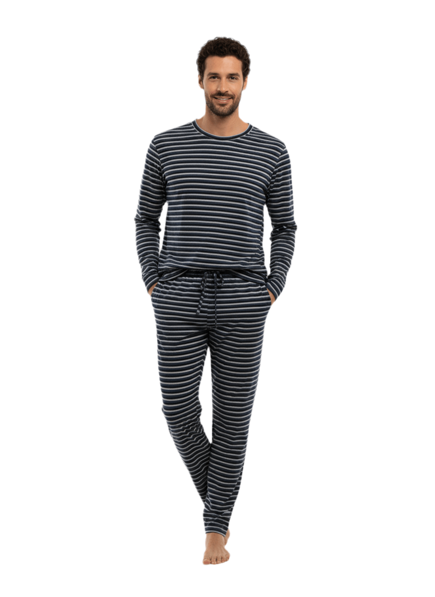 Cozy Stripes Ocean Men - Reset Loungewear