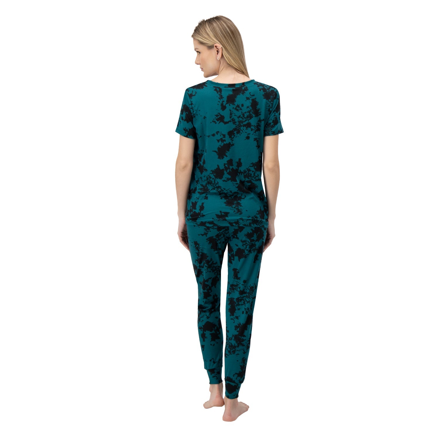 Forest Tie - Dye Women pantalón y Manga Corta - Reset Loungewear