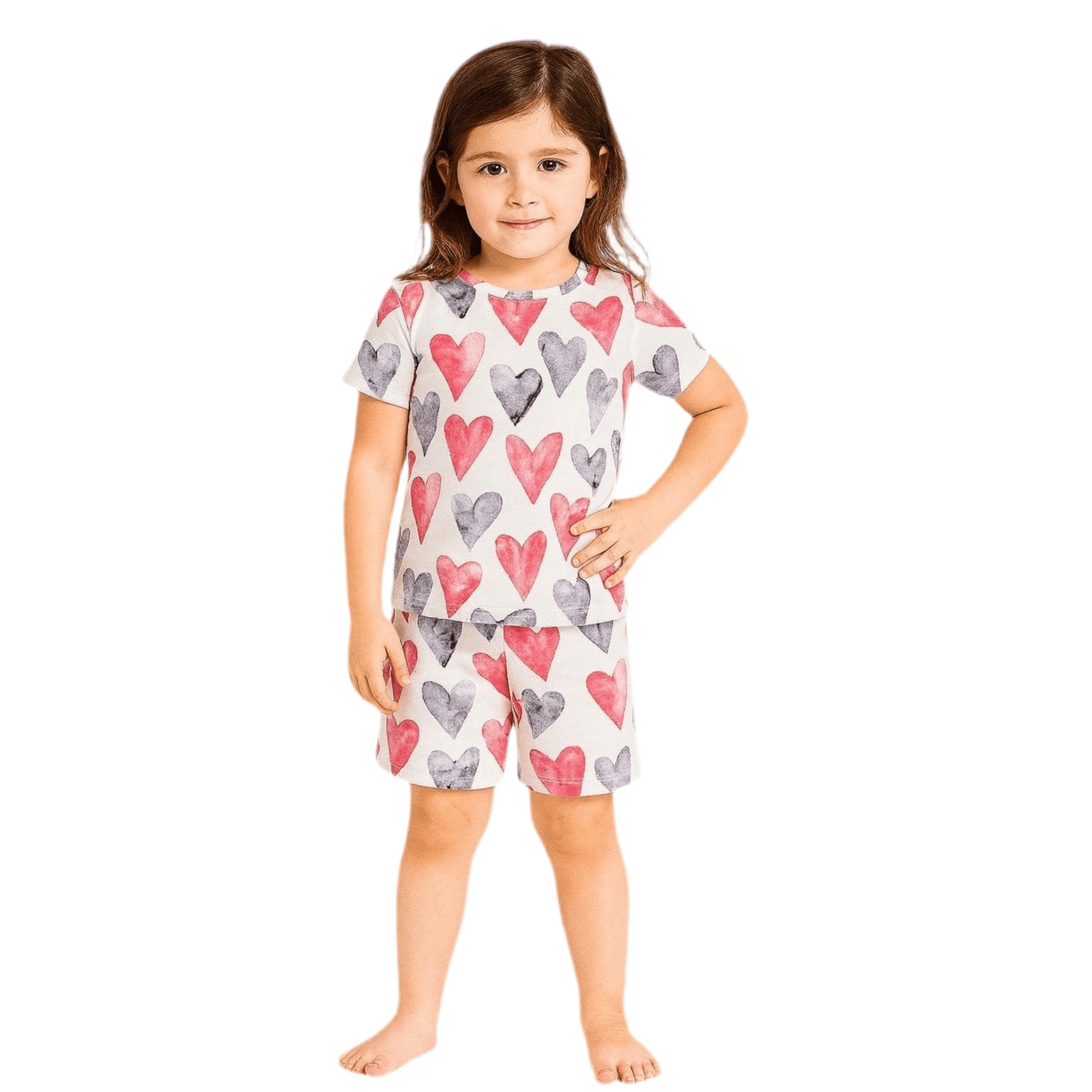 Fun Heart Shorts - Reset Loungewear