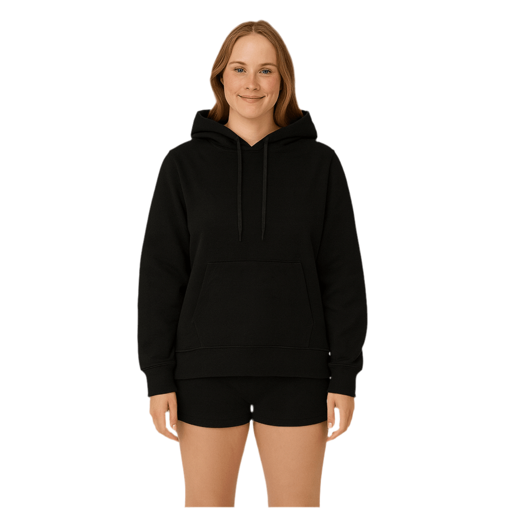 Hoodie Black For Women - Reset Loungewear