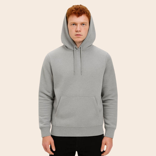 Hoodie Gray for Men - Reset Loungewear