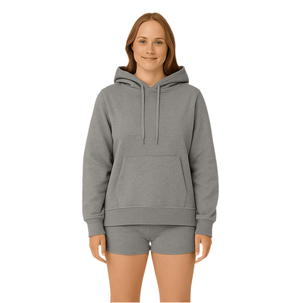 Hoodie Gray For Women - Reset Loungewear