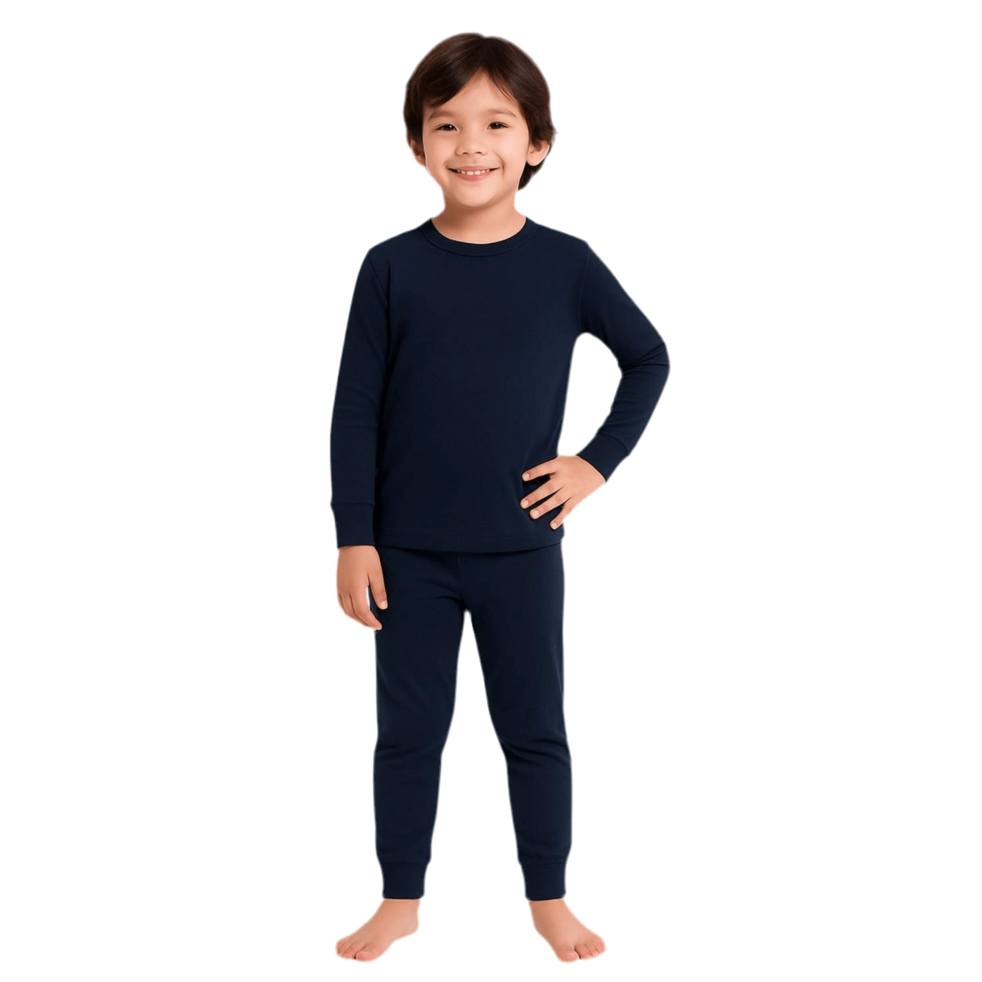 Navy Boys Manga Larga - Reset Loungewear
