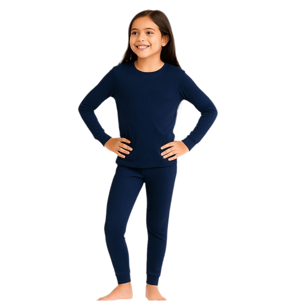 Navy Girls Manga Larga - Reset Loungewear