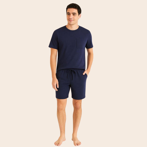 Navy Men Short - Reset Loungewear