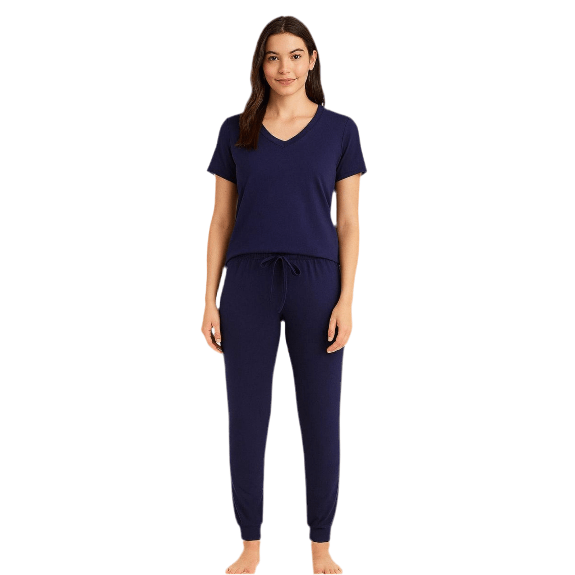 Navy Women Manga Corta - Reset Loungewear