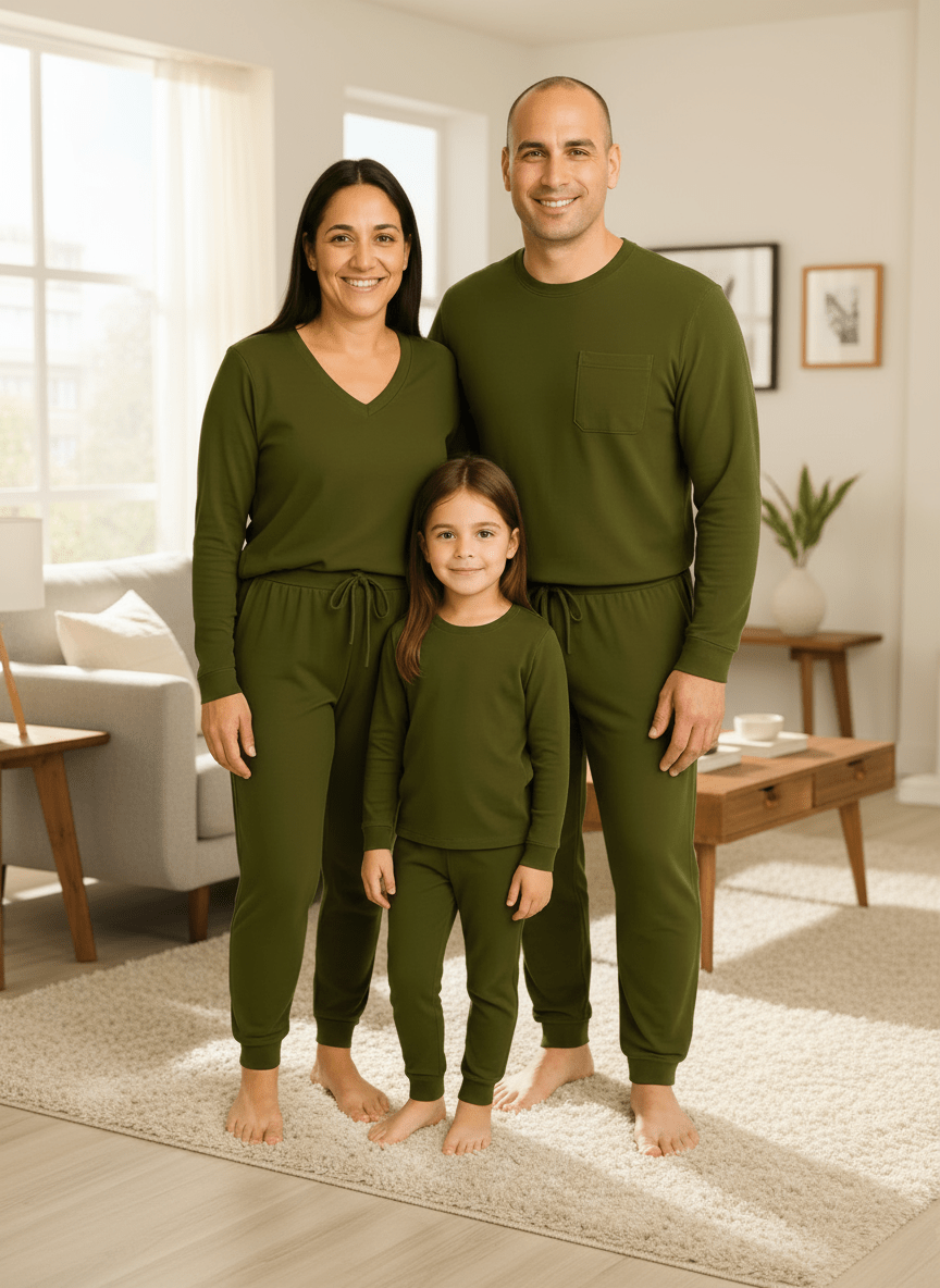 Set All Olive - FAMILIAR - Reset Loungewear
