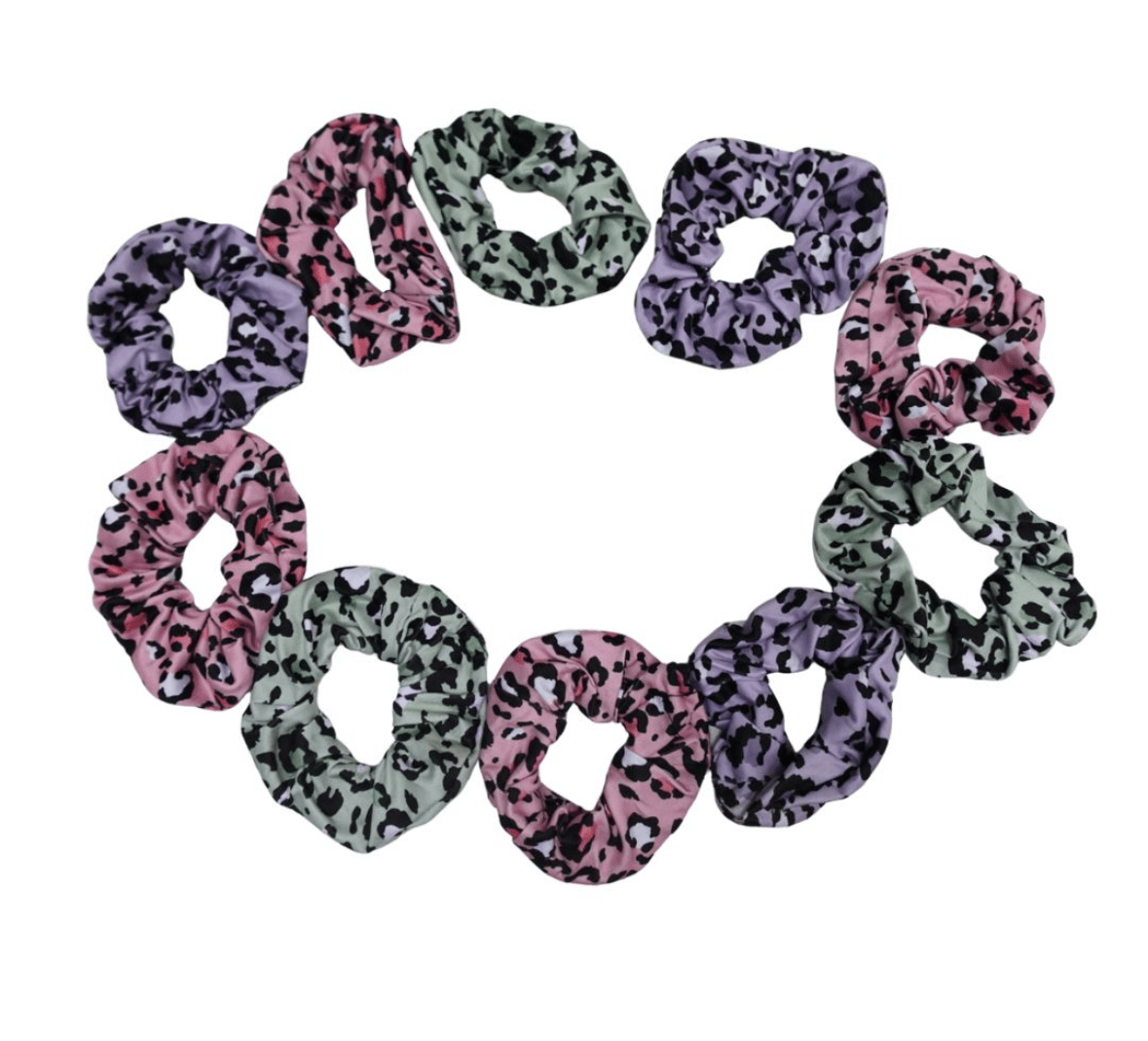 Set de 10 Scrunchies Animal Print - Reset Loungewear