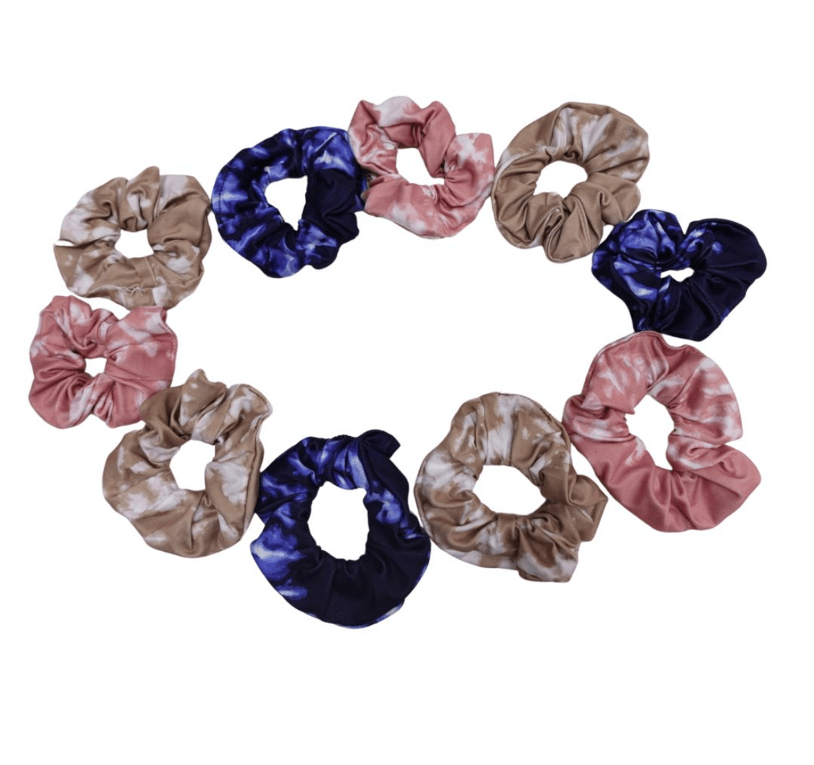 Set de 10 Scrunchies Swirly - Reset Loungewear