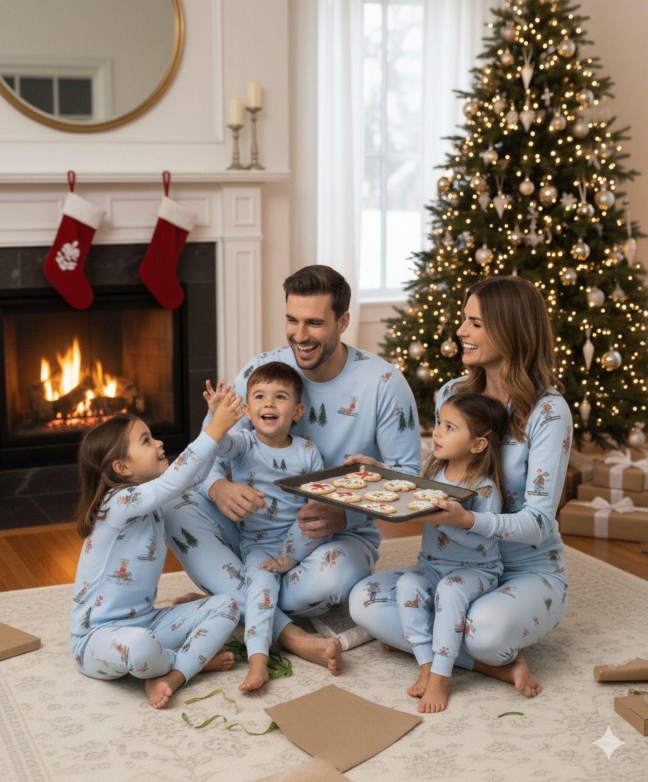 Set Familiar Frosty Navidad - Reset Loungewear