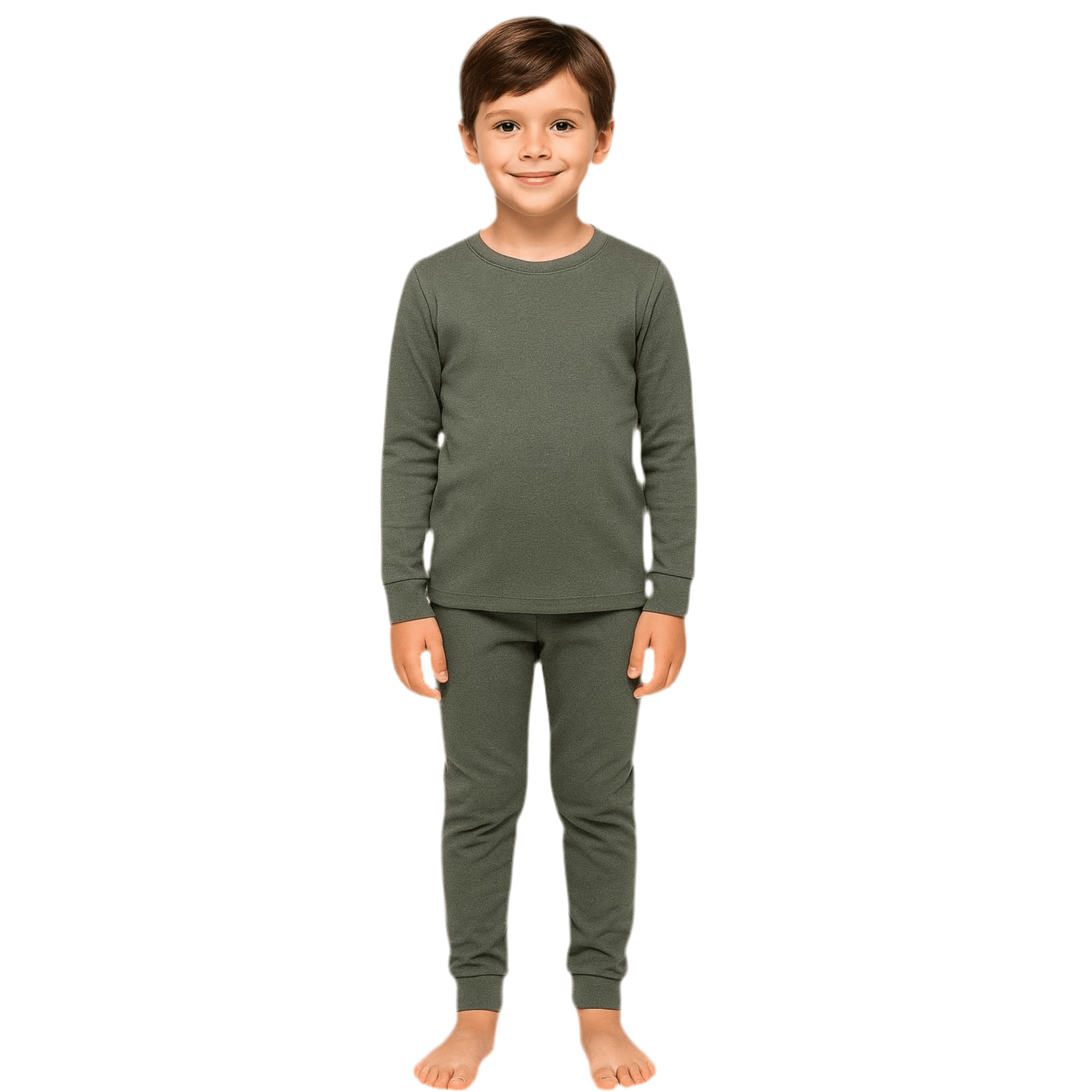 Soft Winter Pine Kids - Reset Loungewear